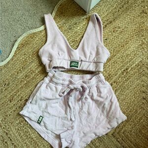 Daily Drills Women's Pink Intimate Set